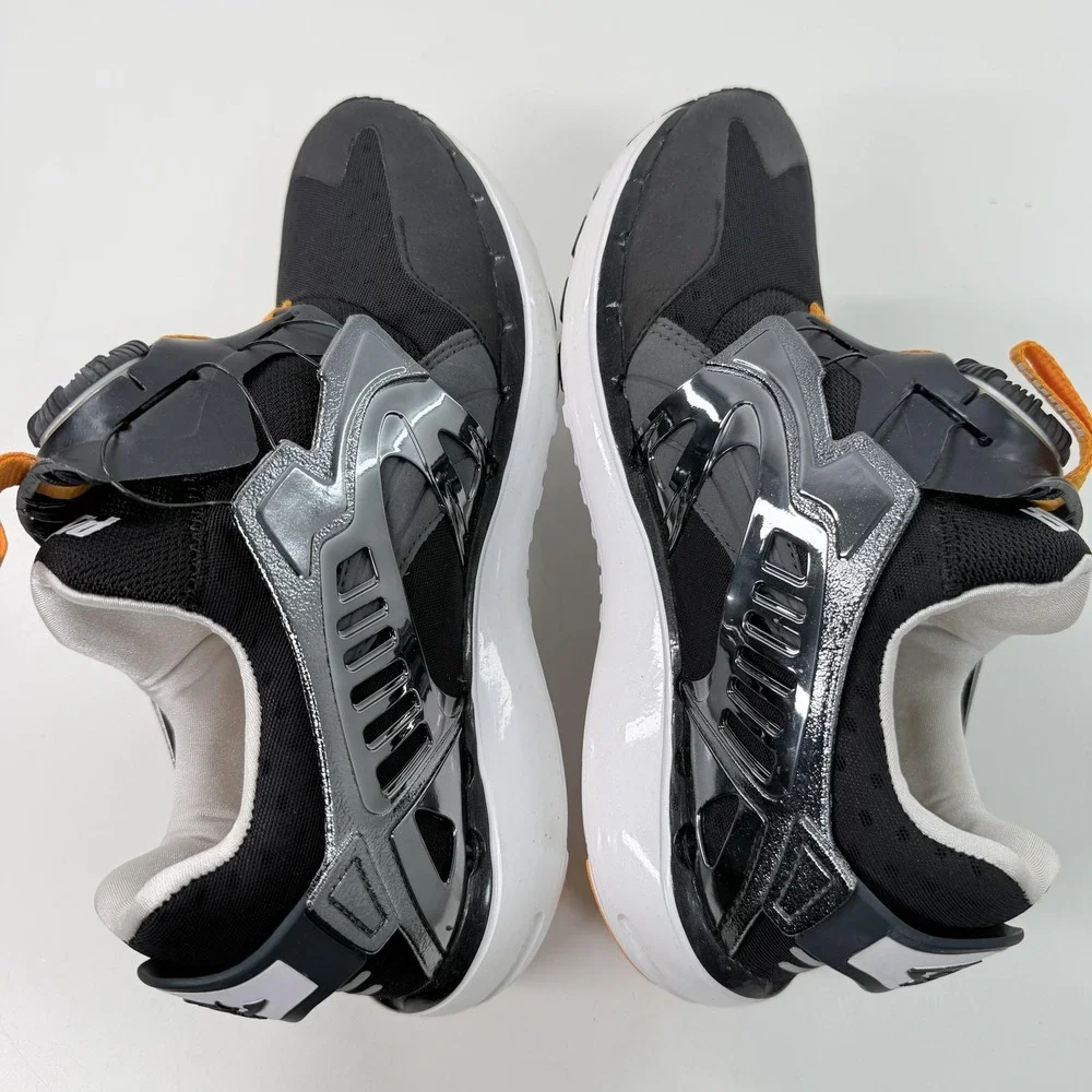 Puma Disc System Shoes Womens Size 7 Black Running Sneakers Cushioned 356389-01